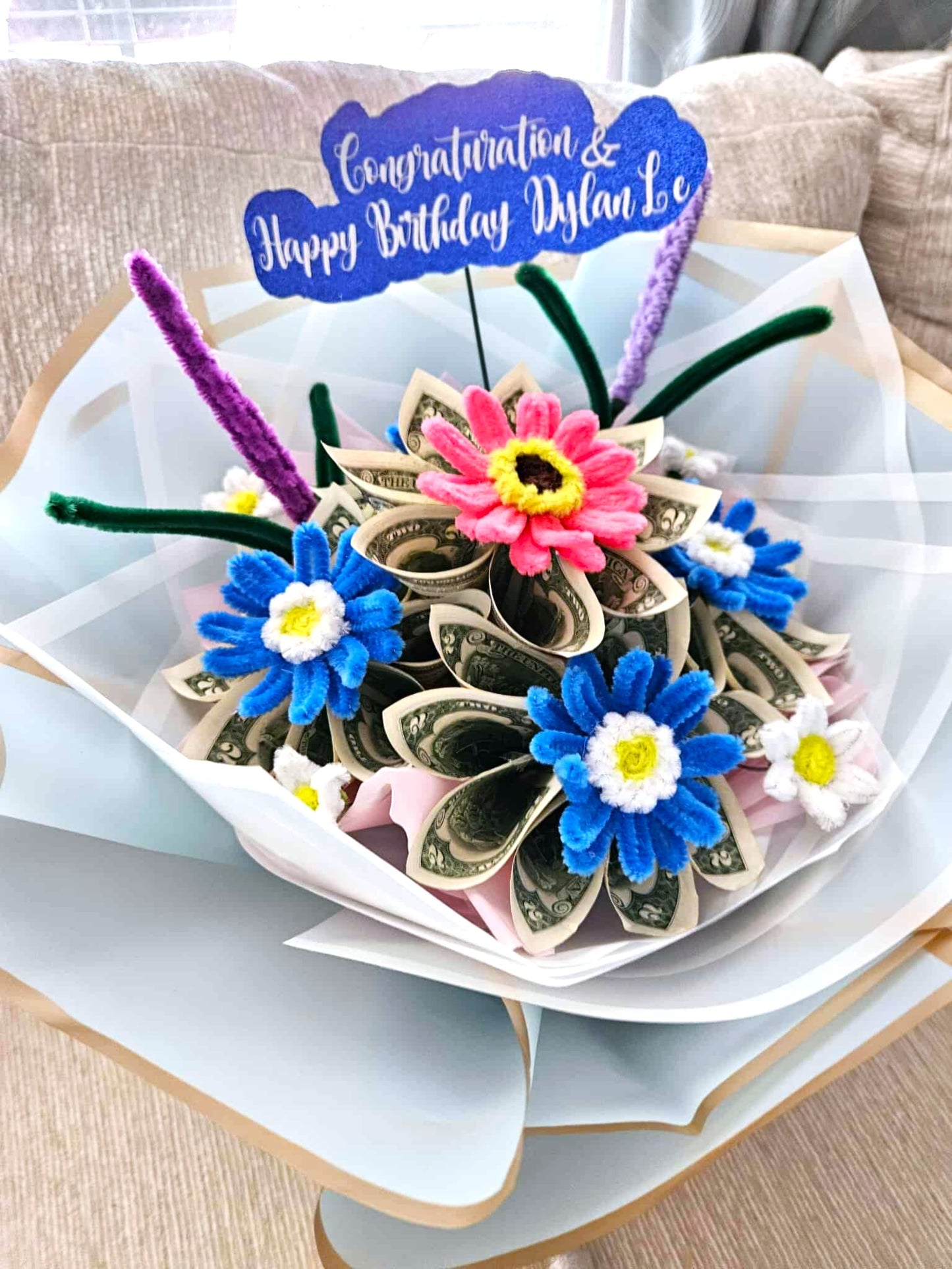 Money bouquet